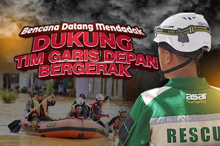 Bantu Operasional Tim Emergency Response Asar Humanity untuk Tanggap Bencana