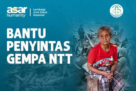 Bersama Positive Community, Kuatkan Saudara Penyintas Gempa NTT