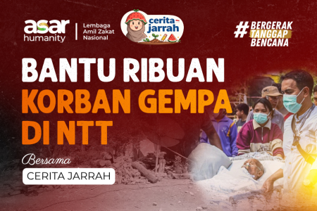 BANTU RIBUAN KORBAN GEMPA DI NTT