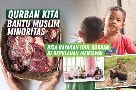 Kirimkan Qurban untuk Minoritas Muslim Mentawai