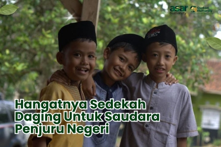 Hangatnya Sedekah Daging Untuk Sadara Penjuru Negeri