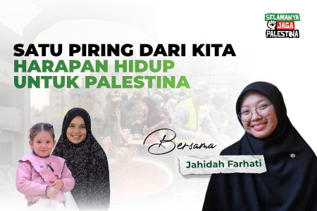 Panganmu Hadirkan Harapan untuk Keluarga Palestina