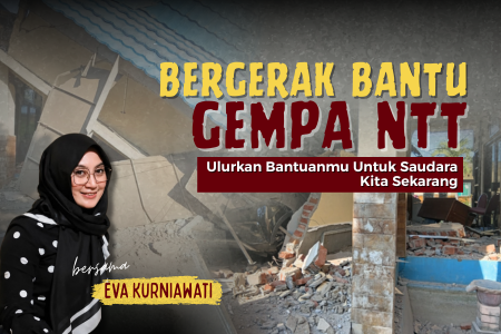 Bantu Saudara Kita Bangkit dari Gempa NTT bersama Eva Kurniawati