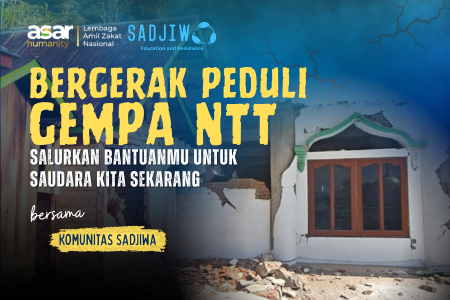 Bersama Komunitas Sadjiwa, Bergerak Peduli untuk Saudara Kita di NTT