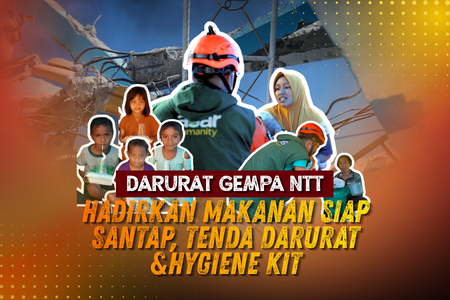 Bantu Penuhi Kebutuhan Dasar Penyintas Gempa NTT