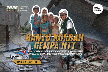 Bersama DNIC Cafe & Studio, Bantu NTT Bangkit dari Gempa